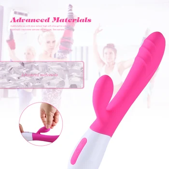 Rabbit Vibrator Za G Spot Z Vibriranjem Dildo Klitoris Stimulator Ženski Masturbator Vagine, Dildo, Vibrator Ženske Sex Igrače Klitoris Massager