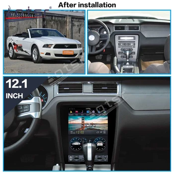 128GB Tesla Navpično Zaslon Android 9.0 Večpredstavnostnih Za Ford Mustang 2010-Avto Radio Autoradio Predvajalnik Videa, GPS Navigacijo, BT