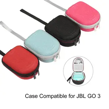 Trdi EVA torbica za Brezžični Bluetooth Zvočnik Žice Polnilnik Vrečko za Shranjevanje Polje Zaščitni Pokrov Primerih Za JBL POJDITE 3 Torbica Kovček