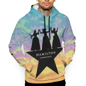 Novo Hamilton Glasbeni Hoodies Moški/ženske Impostor Grafični Ulične Risanka Majica Sudadera Hombre Novo Hip Hop Hoodie
