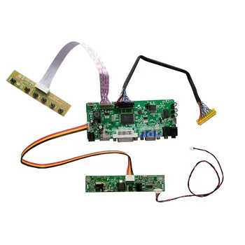 Latumab Nov Gonilnik Odbor Komplet za M195FGE-L20 HDMI + DVI + VGA LCD LED LVDS Controller Board