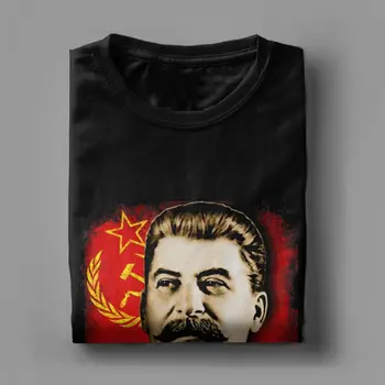 Moški ZSSR Komunistične Tshirt zavezniškim Joseph Stalin T-Shirt Rusija Bombaža moška T Majica Kratek Rokav T Shirt Najboljše Darilo Vrhovi
