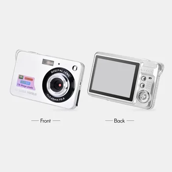 Novo K09 18MP 2,7-Palčni LCD Zaslon 8x Zoom Nasmeh Zajemanje Anti-Shake Digitalni Fotoaparat za Darilo Otrok