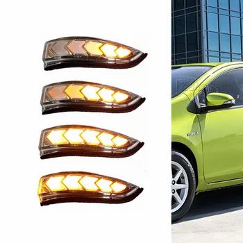 LED Dinamični Vključite Signal Blinker Strani Ogledalo Luč Za Toyota Altis Corolla-2017 Vios Yaris-2018 Auris Avalon obdobje 2013-2018