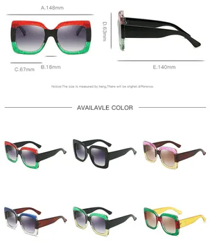 Luksuzne blagovne Znamke Oblikovalec ženska sončna Očala 2021 Trend Vintage sončna Očala Za Ženske Novi Retro Kvadratnih sončna Očala Ženski Kul Odtenki