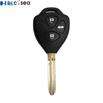 HKCYSEA 1 Kos Xhorse VVDI2 Avto Ključ za Daljinsko Zamenjava z TOY43 Rezilo angleški Različici za VVDI Ključno Orodje Za Toyota