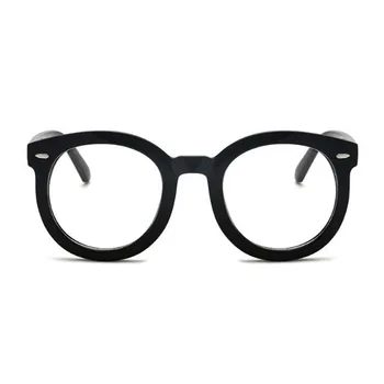 Črna Okrogla Očala Ženske Retro Velik Optični Puščico Očala Za Kratkovidnost Moških Jasno Objektiv -0.5 -1.0 -1.5 -2.0 -2.5, Da -6.0