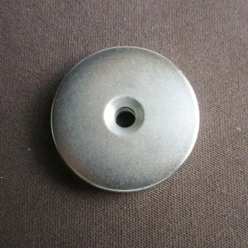 1pc 50x5 Močne Zmogljive Disk Izvrtino Obroč Magnet 50 mm x 5 mm 6 mm Luknjo Redke Zemlje Neodim Magnet N50 50*5-6 mm