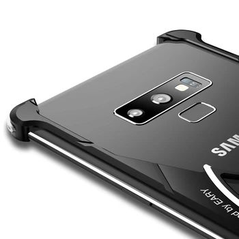 PADCOVER Bat Design z Blazino, Kovinsko Ohišje za Samsung Galaxy S9 S9+ Plus opomba 9 z Obroč Držalo nazaj kritje primera nazaj filmu