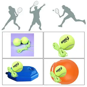 1 Nastavite Teniški Trener Tenisa Usposabljanje Žogo, Vzdržljiv, Enostaven za Uporabo Trener Sparring Naprave, Orodje Za Turnir Zabava na Prostem Kriket Biti