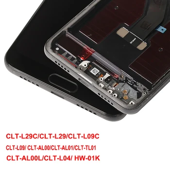 OLed Zaslon LCD Zaslon na Dotik Za Huawei P20 Pro S čitalcem Prstnih 5 na Zaslonu na Dotik Zamenjava Za Huawei P20pro P 20 Pro