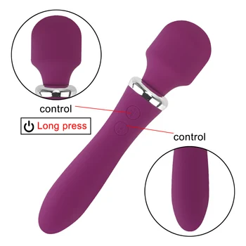 OLO G Spot z vibriranjem Dildo Klitoris Stimulator Spolnih Igrač za Ženske Dvojno Motorji Vibratorji Čarobno Palico AV Vibrator Vaginalne Massager