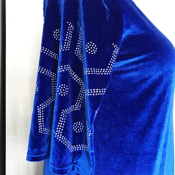 Žamet Afriške Obleke Za Ženske 2021 Pomlad Jesen Afriki Oblačila Muslimanskih Dolgo Obleko Maxi Visoke Kakovosti Moda Obleko Lady