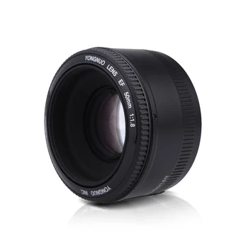 YONGNUO YN50mm f1.8) avtomatski Fokus (af Objektiv za Canon EOS 60D 70 D 5D2 5D3 600d DSLR Kamere Objektiv YN EF 50mm f/1.8 AF Objektiv