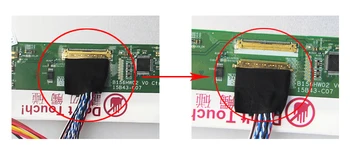 Komplet Za LP140WH2-TLS1 Zvočno kartico DIY 40pin LVDS 1366*768 Controller board Screen Monitor LED LCD, HDMI, VGA 14