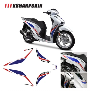 Sprednji telo nepremočljiva nalepko motocikel oklep nalepke KSHARPSKIN embalaža super lepljive komplet za honda SH125 SH 125