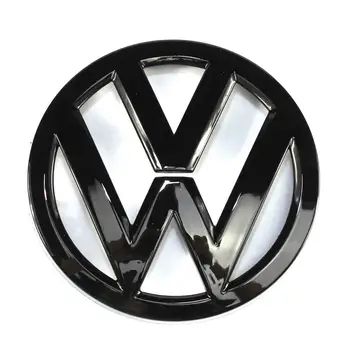 110mm Gloss Črna Zadaj Prtljažnik, Pokrov Značko Logo Grb Zamenjava za Volkswagen Golf MK7