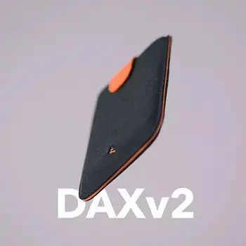 2020 Novo DAX V2 Mini Kartico sim Slim Prenosni Papir Držalo Potegnil Design Moške Denarnice Barve Pobočju 5 Kartic Kratek Denar ženske Torbici