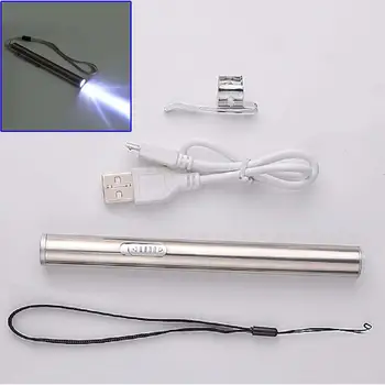 Pen Light Mini Prenosna LED Svetilka Način Akumulatorska led svetilka Za zobozdravnika in za Kampiranje, Pohodništvo Iz