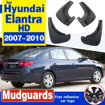 Blato Zavihki Za Hyundai Elantra HD 2007 - 2010 Fender Mudflaps Splash Varovala Blatniki Avto Spredaj Zadaj kolesa Dodatki 2008 2009