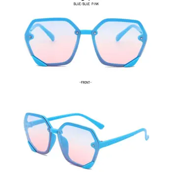 2021 Otroci sončna Očala Srčkan Poligon osebnost sončna Očala UV400 Plastičnih Šport sončna Očala Za Baby Dekleta Fantje Očala Oculos