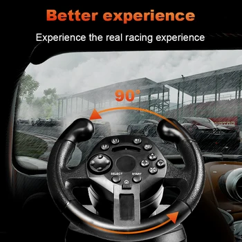 PODATKI ŽABA Racing Volan Za PS3 Igra Volan PC Vibracije igralne palice Daljinski upravljalnik Kolesa Pogon Za PC