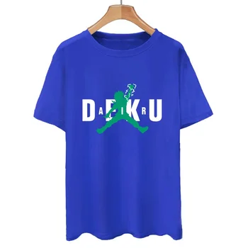 Unisex Anime Moj Junak Univerzami Midoriya Izuku T-Shirt Priložnostne Boku ni Junak Univerzami Bakugou Katsuki T-Shirt Tee T Majica