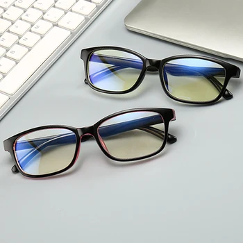 Anti modra svetloba računalnik ženska očala zaščito za oči pregleden Moške stylespectacle okvir proti utrujenosti gameglasses