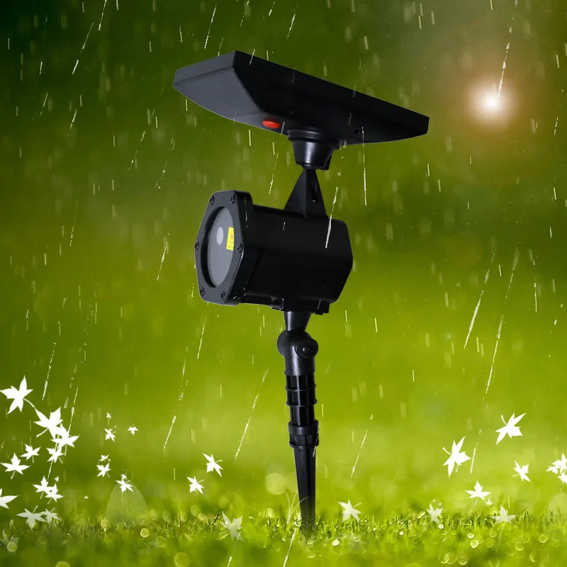 Sončne Projektor Svetlo Rdeča in Zelena Zvezda Kažejo Božič Dekorativne, Laser Luči vodoodporna LED Krajine Pozornosti Za Počitnice