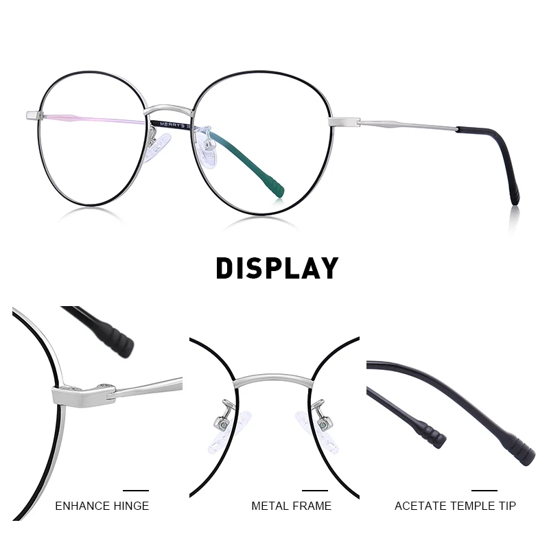 VESEL Ženske Modni Ovalne Očal Okvir Ženske Očala za Kratkovidnost Recept Optični Eye glasses S2044