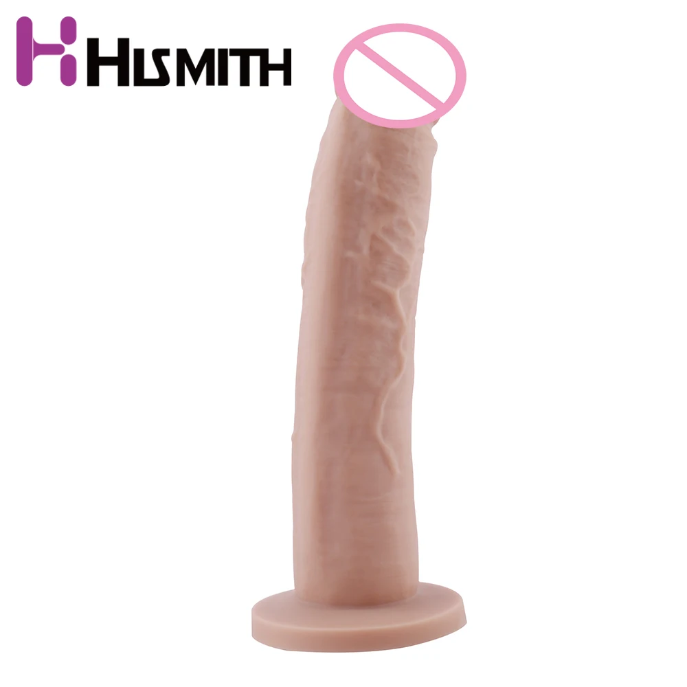 Hismith Insertable 9.8 palčni silikonski vibrator big dildos izdelke, povezane s spolnostjo KlicLok seks pralni dodatki sex igrače za odrasle ponaredek penis