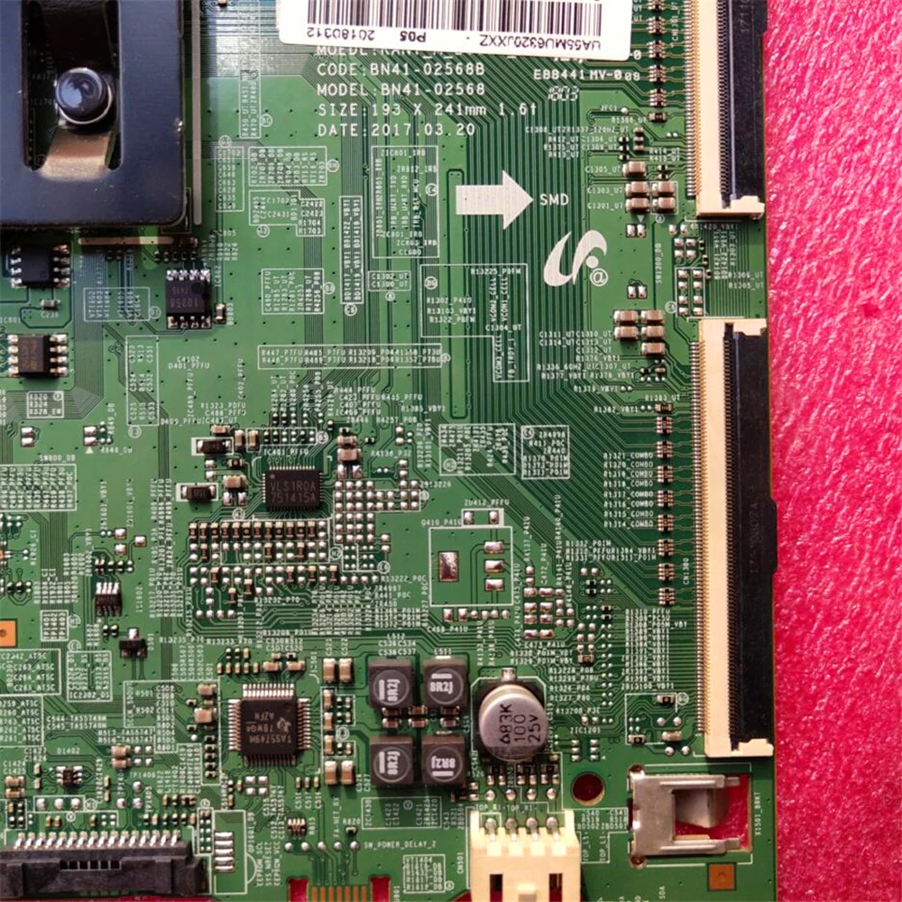 Dober test za Samsung motherboard BN41-02568B CY-WK055HGLVAH CY-GK055HGLVCH CY-GK055HGLV5H BN94-12195C glavni odbor UE55MU6100K
