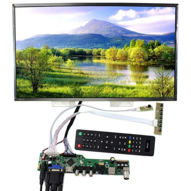 Komplet za LP156WHB(TL)(C1) gonilnik Krmilnika odbor USB, HDMI, VGA daljinsko Plošči Zaslona TV AV LCD LED 15.6