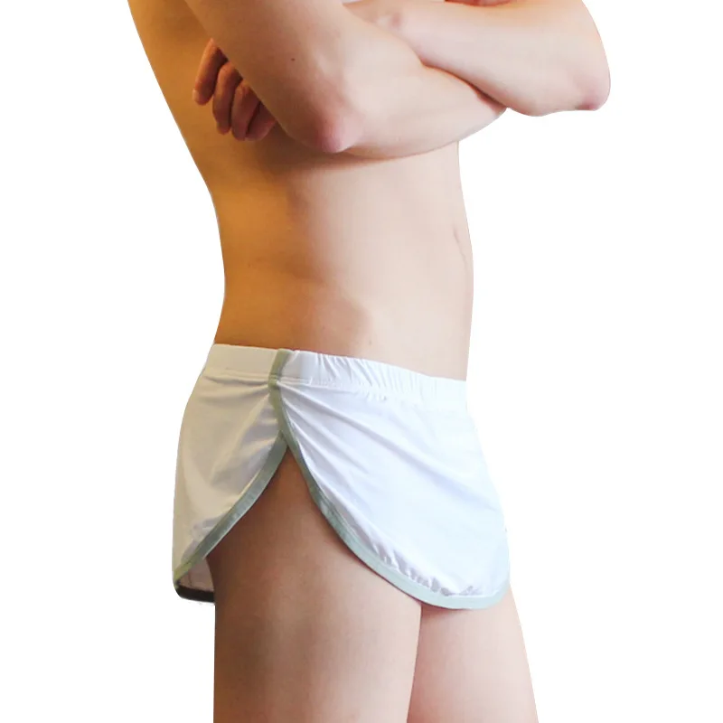 Blagovne znamke moške seksi spodnje Perilo boksarice udobno Seksi Moške Boxer U konveksna torbica Spodnje hlače moški gay perilo hlače moški