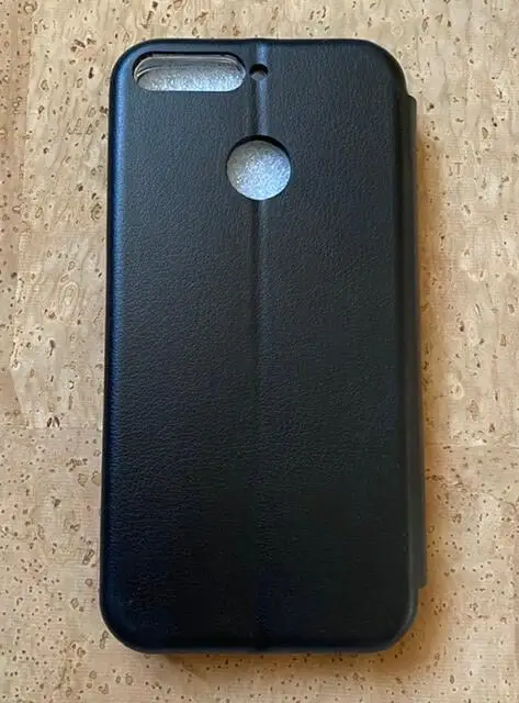 Olpen kovček z magnetom za Huawei Honor 7A pro/7c/Y6 2018 Črna