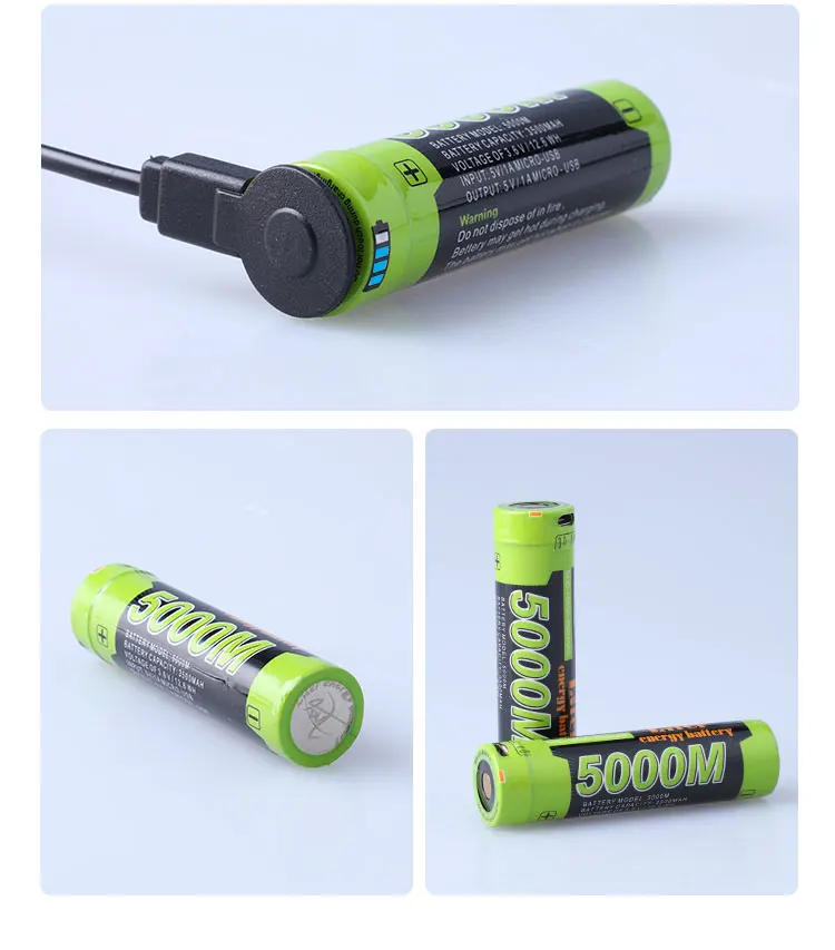 Laptop baterije USB 5000M 18650 3,7 V 3500mAh Li-ionska Baterija za Polnjenje 4 Indikator LED Power bank baterija polnjenje Mobilnih batte