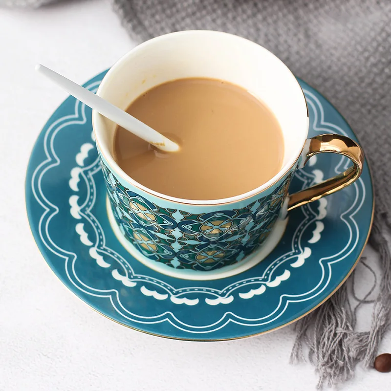 Morgana Upmarket Čaj Določa Kava, Skodelice, Krožniki Edinstveno Visoke Kakovosti Vrč Iz Porcelana Keramični Krožnik Za Večkratno Uporabo Skodelico Čaja Čas Nekaj Darilo