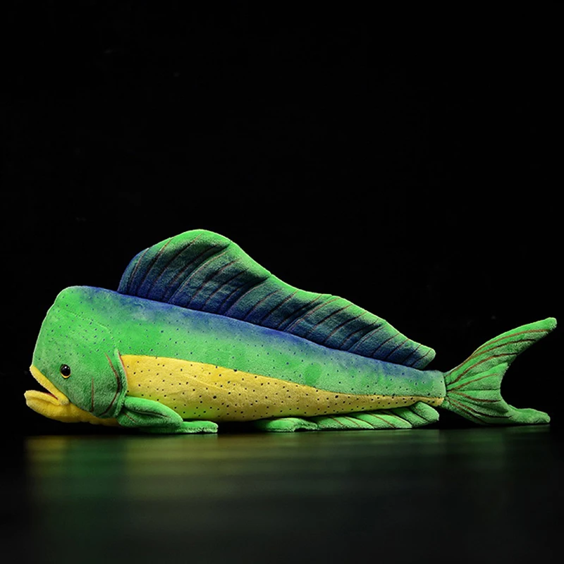 45 cm Veren Delfinov, Rib, Plišaste Igrače Mehke Morske Živali Plišastih Igrač Resničnem Življenju Skupne Dolphinfish Plišastih Lutke Za Otroke