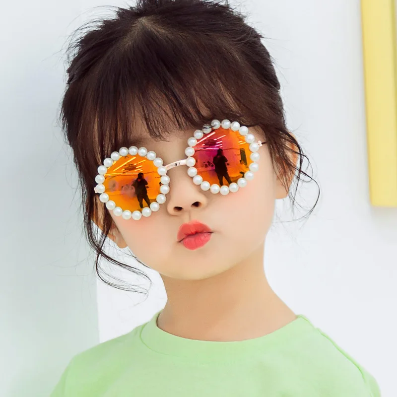 2020 blagovne Znamke Otroci sončna Očala Kovinski Krog blagovne Znamke Oblikovalec Ogledalo sončna Očala Dekleta Boby Otroci sončna Očala Gafas De Sol UV400