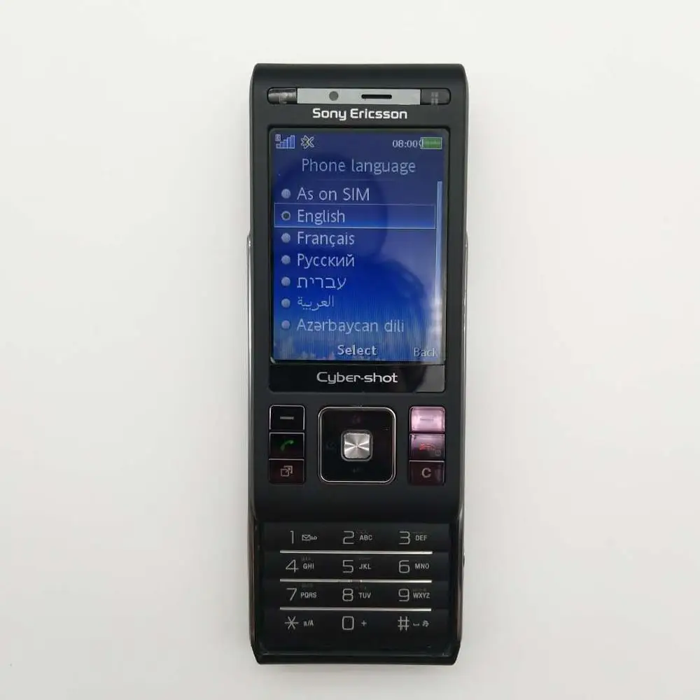 Original Sony Ericsson C905 Mobilni Telefon 8MP WIFI Bluetooth 3G GSM Odklenjena C905 Mobilni Telefon Eno Leto garancije Brezplačna Dostava