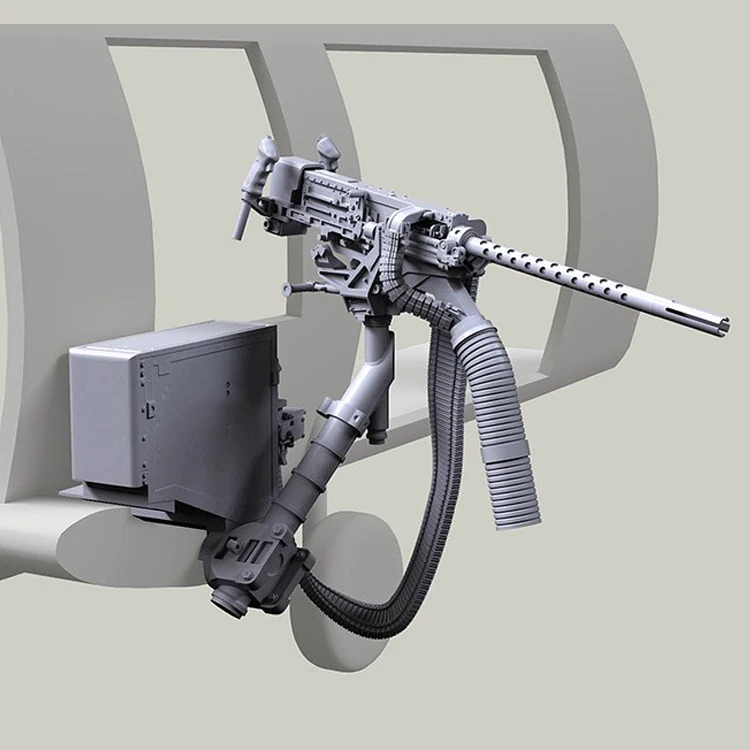 1/35 Smolo Model Komplet HH-60 G Zunanje Pištolo Sistem GO-18M2 Unpainted in Nesestavljeni
