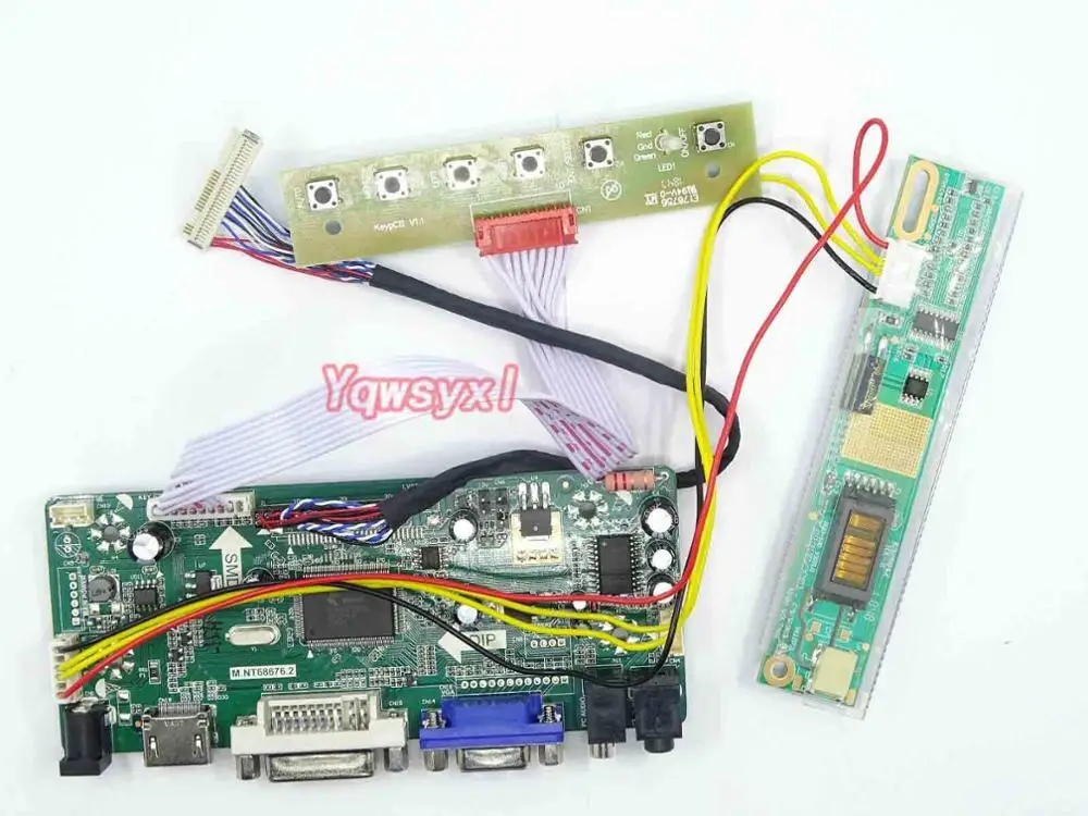 Yqwsyxl Nadzorni Odbor Spremlja Komplet za B154SW01 HDMI + DVI + VGA LCD LED zaslon Krmilnik Odbor Voznik