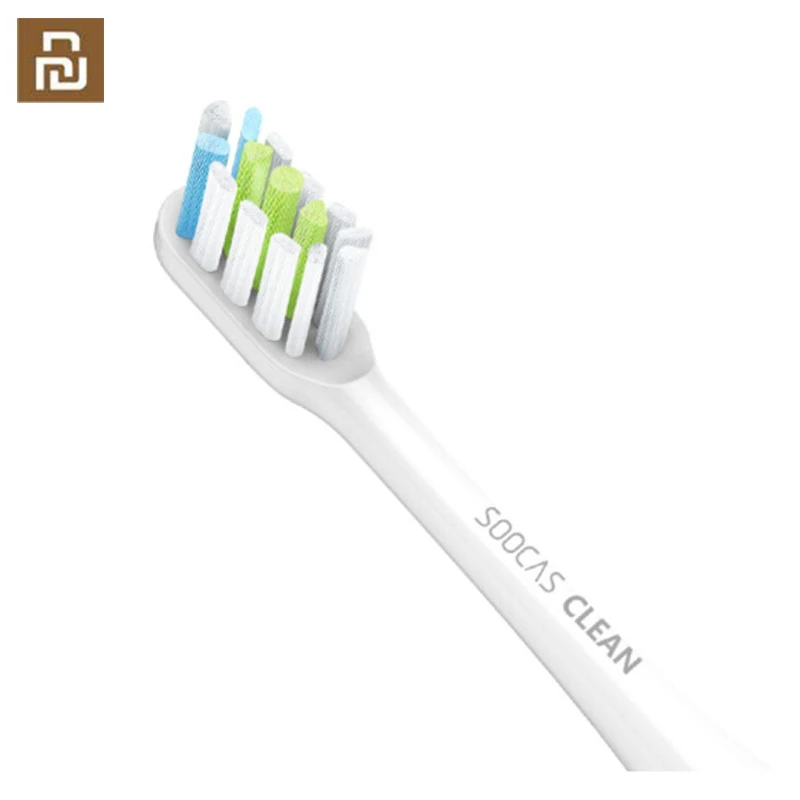 Original YOUPIN 2PCS SOOCAS Nadomestna zobna ščetka za Glavo SOOCAS / SOOCARE X3 Mi Doma APP Nadzor Bluetooth Teethbrush