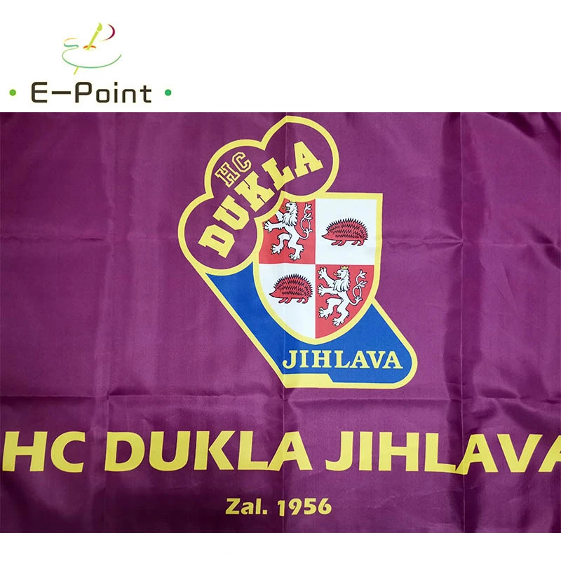 Zastavo češka Hokejska Ekipa HC Dukla Jihlava 3 m*5 m (90*150 cm) Velikost Božični Okraski za Dom Zastava Banner Darila
