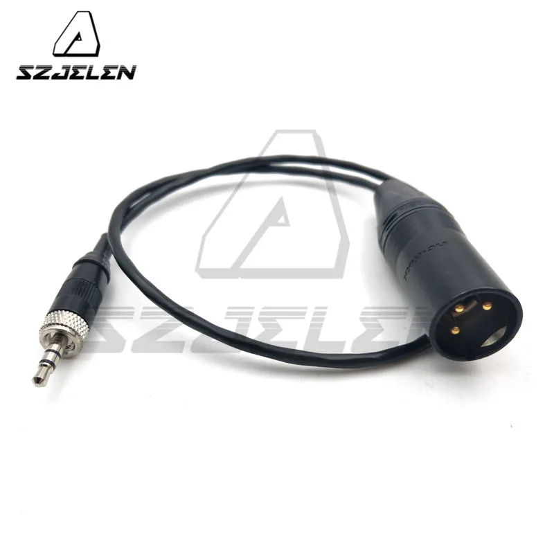 Zvočne opreme za snemanje pretvorbo kabel,Zaklepanje plug 3.5 avdio, da XLR 3 pin Moški za Sony D11 avdio kabel,50 cm