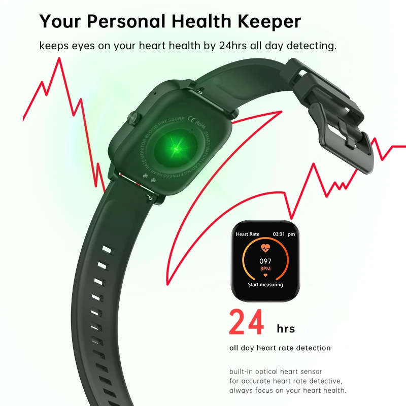 Willgallop 2020 L9 bluetooth klic pametno gledati krvni tlak kisika v krvi, spremljanje moških in žensk uresničevanje tracker android/ios
