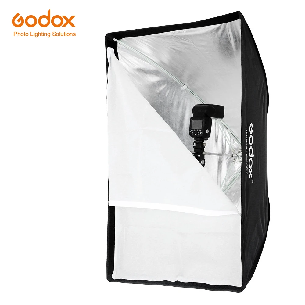 Godox 50 x 70 cm 19.7 v x 27.6 v Pravokotne Dežnik Softbox Broly Reflektor za Strobe Studio Bliskavico, Bliskavico Speedlight