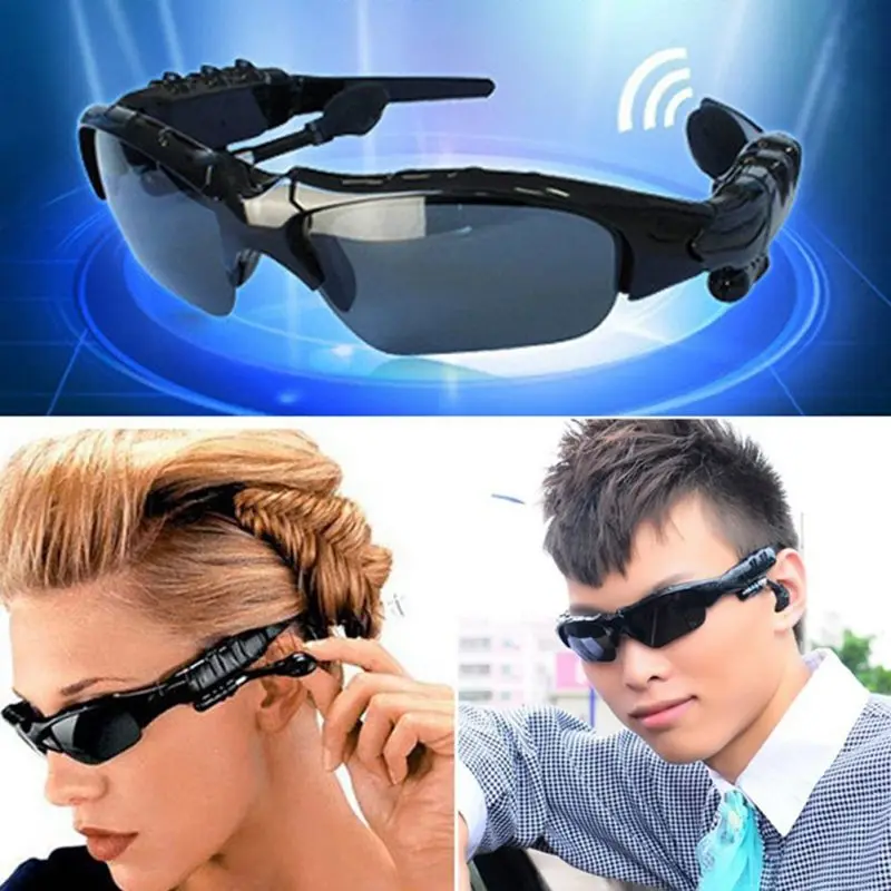 Sunglass, Jahanje Bluetooth Slušalke Smart Očala za Šport na Prostem Brezžični Bike sončna Očala Slušalke z Mikrofonom Za iPhone, Samsung