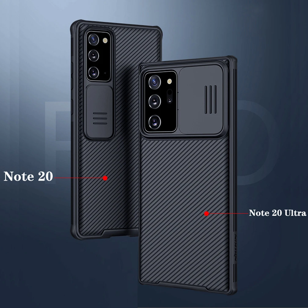 Za Samsung Galaxy Note 20 5G Primeru Nillkin CamShield Pro Stran Fotoaparata Pokrov za S20 S21 + Plus Ultra Objektiv Zaščite Ohišje