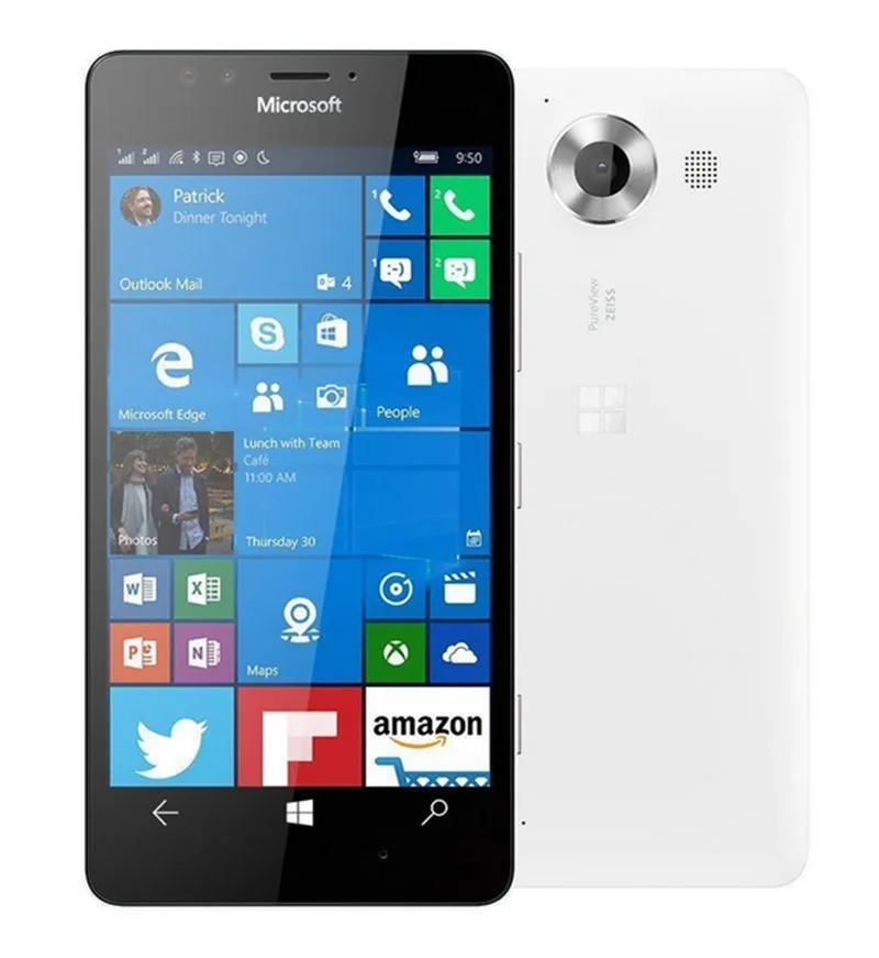 Original Odklenjena Nokia Lumia 950/950XL 3GB+32GB en/dual sim Windows Mobilni Telefon 4G LTE 20MP WIFI, GPS